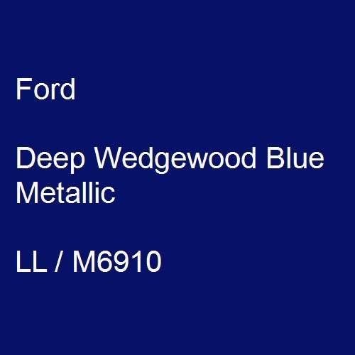 Ford, Deep Wedgewood Blue Metallic, LL / M6910.